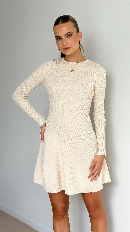 Amity Mini Dress - Cream