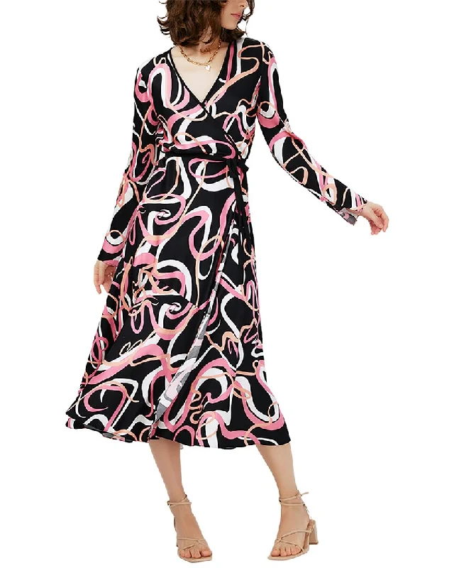 Diane von Furstenberg Anika Midi Dress Fashionable Fitted Midi Dress