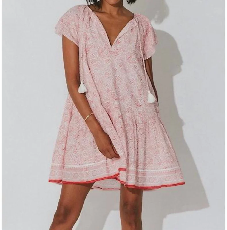 Jaya Mini Dress In Pink