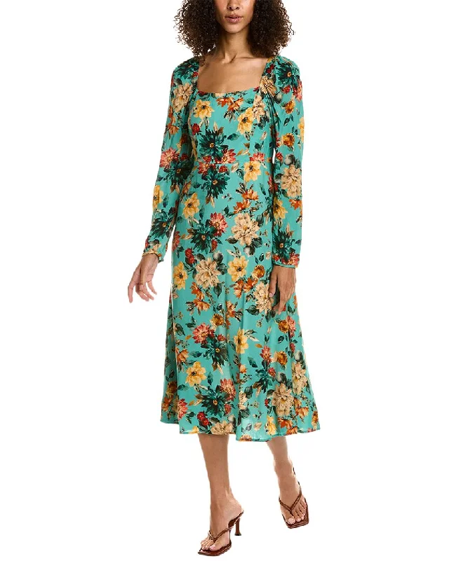 Johnny Was Bonita Midi Dress Fashionable Shift Midi Dress