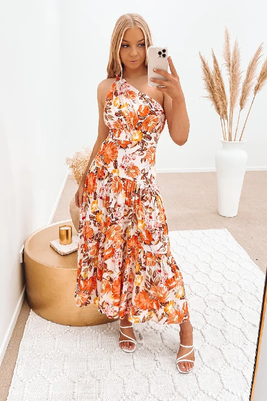 Oaklee Midi Dress Floral