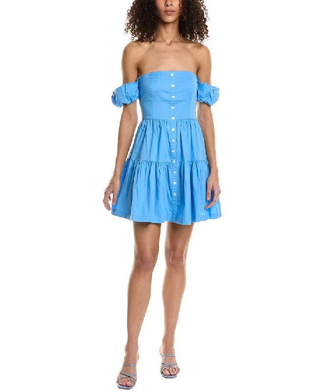 STAUD Elio Mini Dress