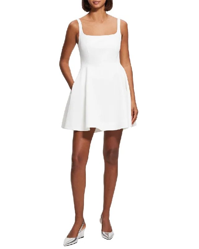 Theory Flare Mini Dress