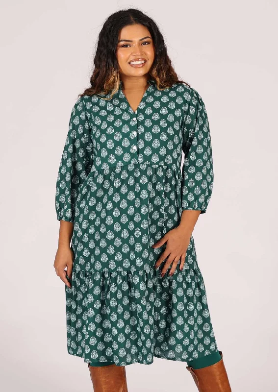 Tiered Midi Dress Jasper Fashionable Pencil Midi Dress