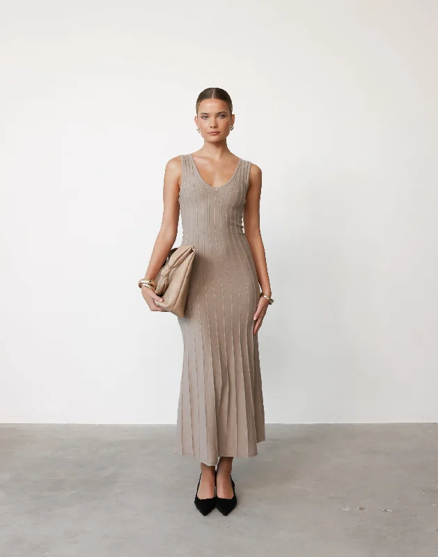 Aurelia Maxi Dress (Ash)