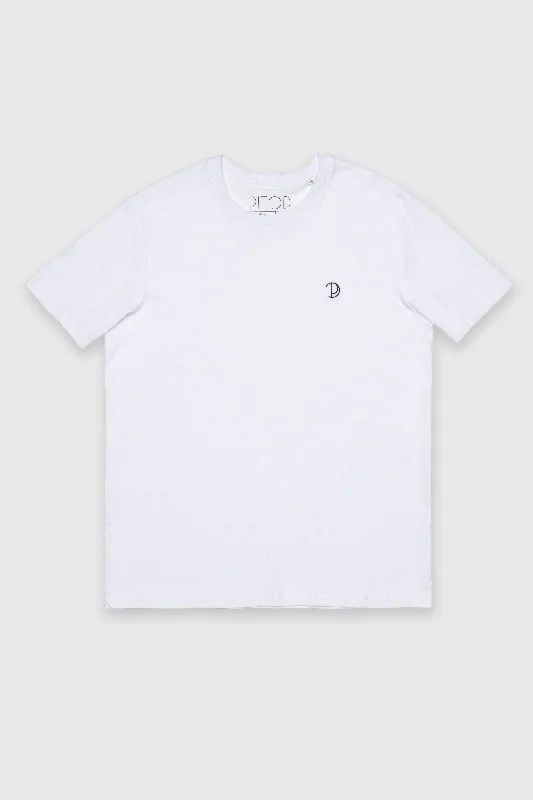 White Chest Logo T-Shirt