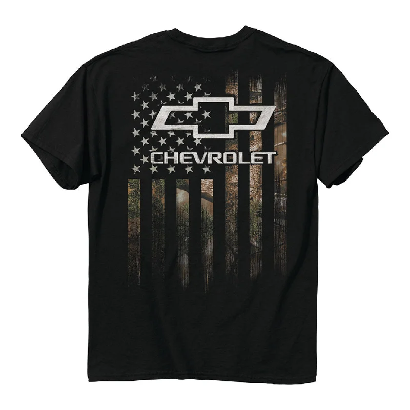 Chevrolet - American Flag Camo T-Shirt