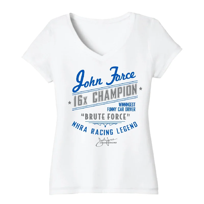 Ladies John Force Billboard T-Shirt