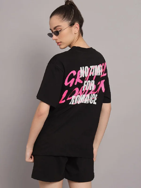 No Time For Romance Oversized T-shirt