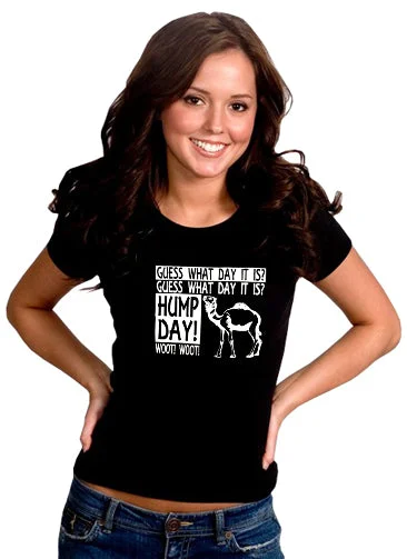 Guess What Day It Is - Camel Commercial Hump Day Girl's T-Shirt Terry Blend Velvet Blend Canvas Blend Guess What Day It Is - Camel Commercial Hump Day Girl's T-Shirt Terry Blend Velvet Blend Canvas Blend