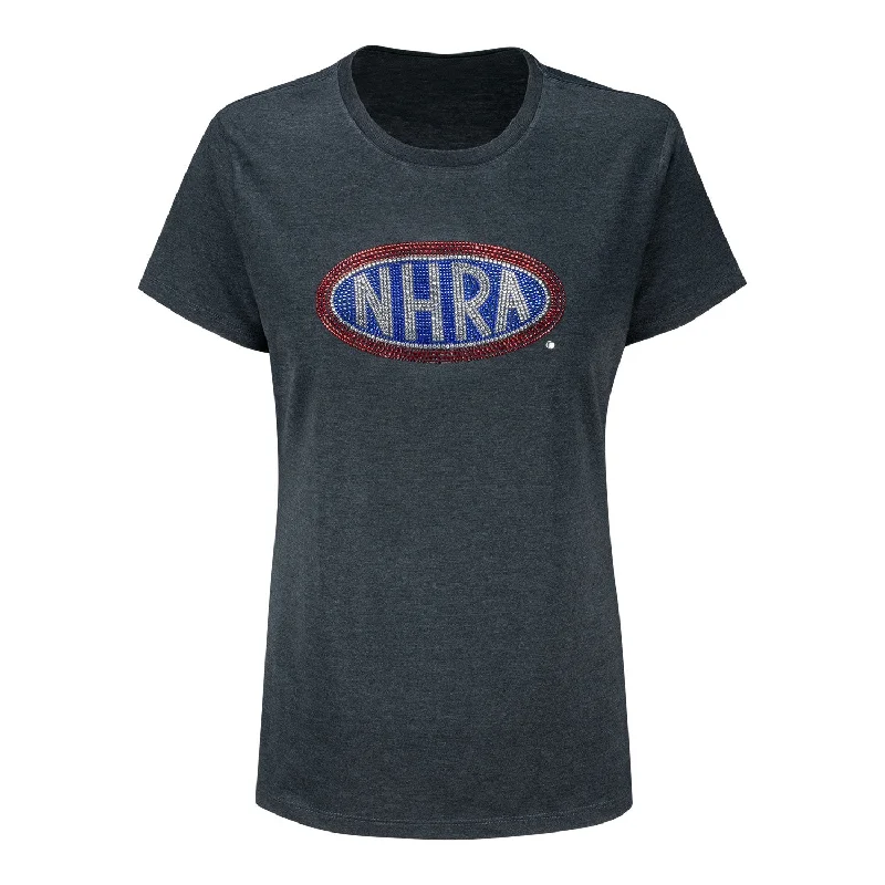 Ladies NHRA Rhinestone T-Shirt