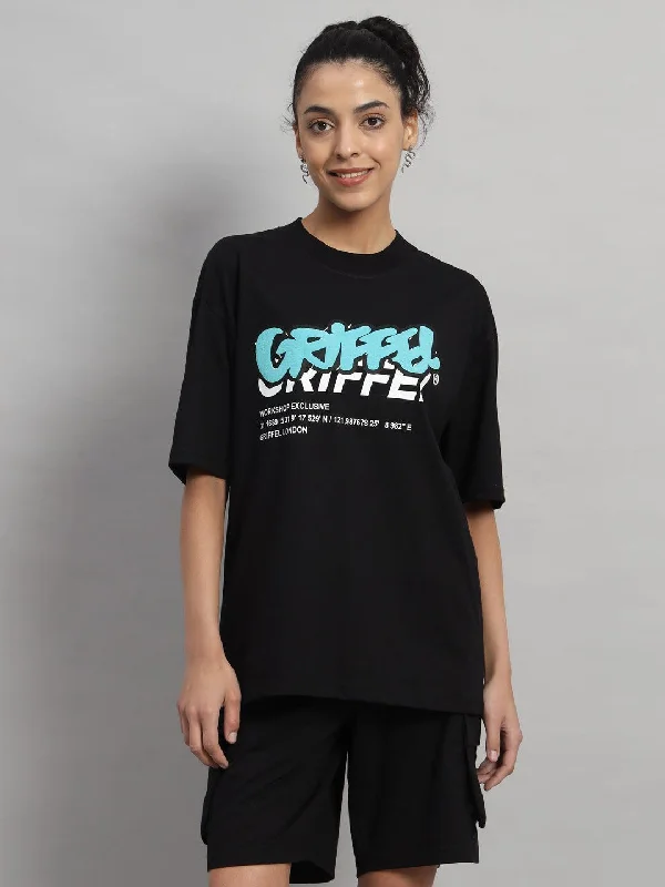 PUFF LOGO Oversized T-shirt