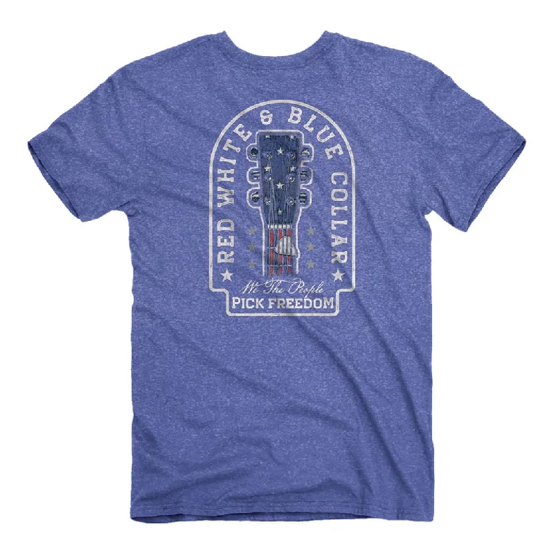 Red, White, and Blue Collar - Freedom T-Shirt