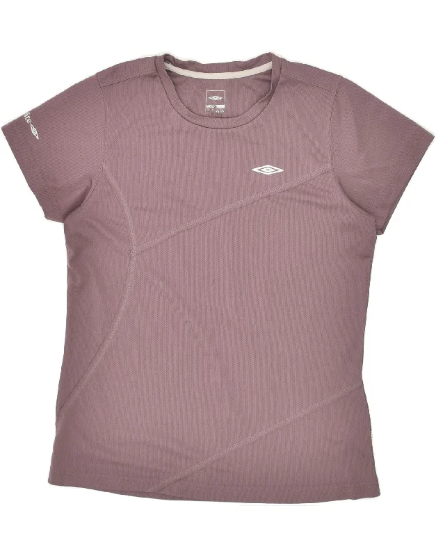 UMBRO Womens T-Shirt Top UK 16 Large Purple Polyester Oversized T-Shirt Spandex breathable UMBRO Womens T-Shirt Top UK 16 Large Purple Polyester Oversized T-Shirt Spandex breathable