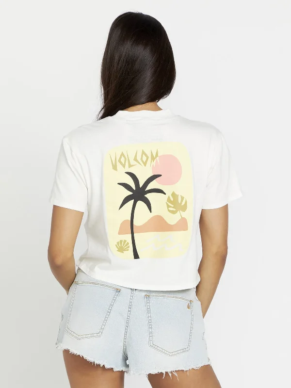 Volcom Womens Pocket Dial T-Shirt - Star White