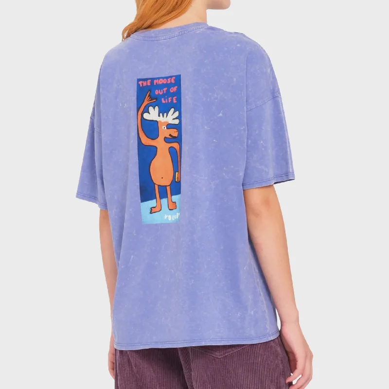 Volcom Womens Voltrip T-Shirt - Ballpoint Blue