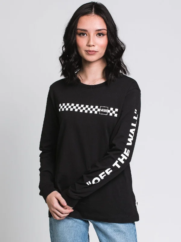 VANS MIXED UP FUN LONG SLEEVE TEE  - CLEARANCE