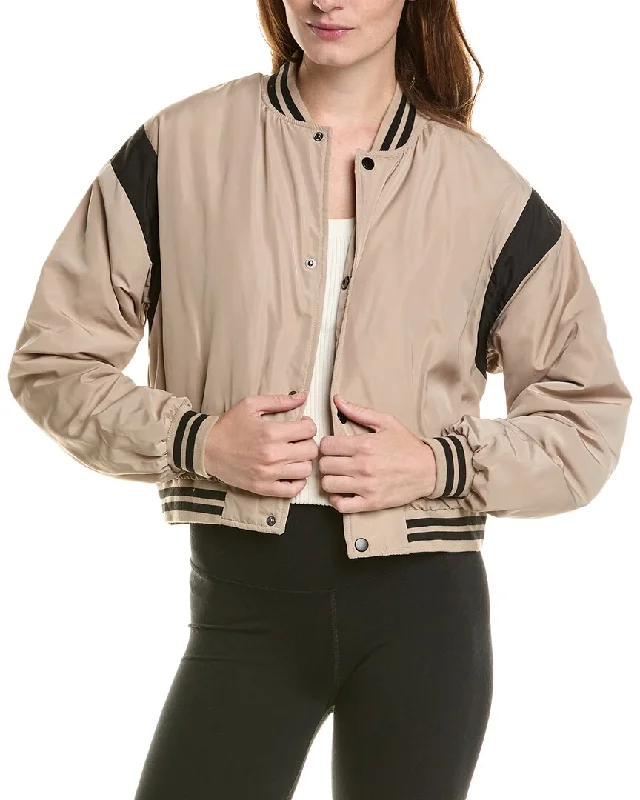 IVL Collective Cropped Varsity Bomber Jacket Ribbed Jacket Pleated Jacket Ruffled Jacket IVL Collective Cropped Varsity Bomber Jacket Ribbed Jacket Pleated Jacket Ruffled Jacket