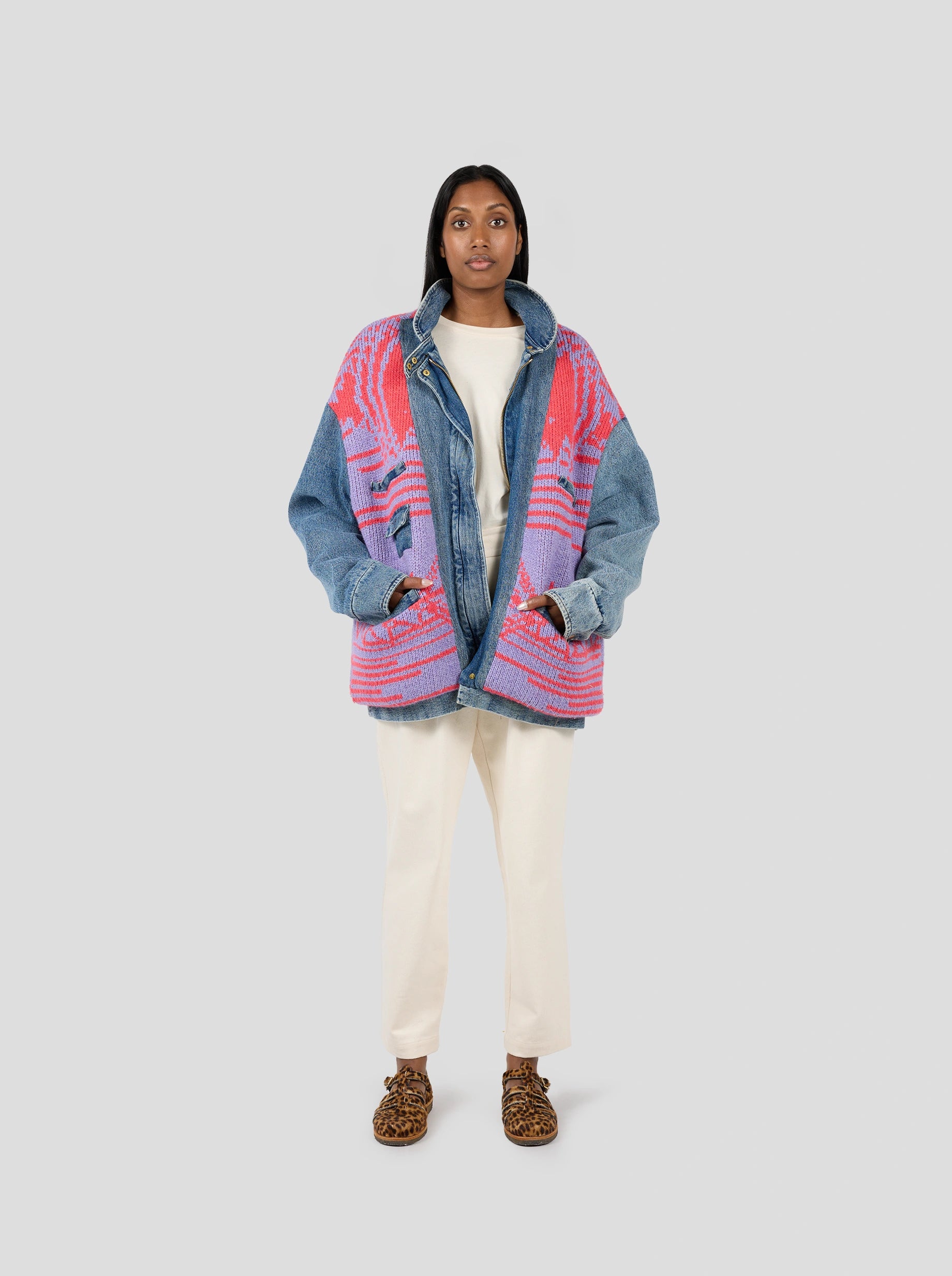 Jonas Jacket in Bohême knit Quilted Jacket Puffer Jacket Insulated Jacket