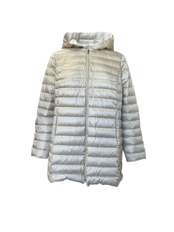 Marina Rinaldi Women's Ivory Pagaia Quilted Jacket NWT