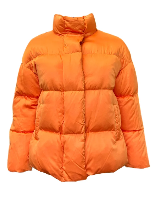 Marina Rinaldi Women's Orange Paolino Down Jacket NWT