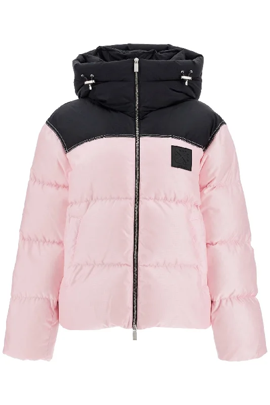 OFF-WHITE oversized down jacket with