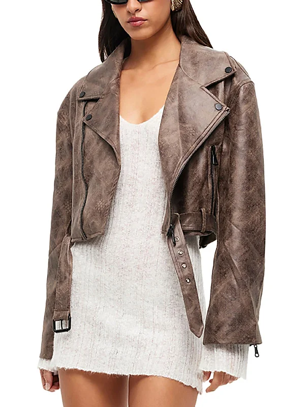 Staten Island Womens Faux Leather Distressed Motorcycle Jacket Cotton Fabric Linen Fabric Terry Fabric Staten Island Womens Faux Leather Distressed Motorcycle Jacket Cotton Fabric Linen Fabric Terry Fabric