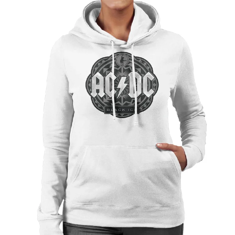 AC/DC Black Ice Women's Hooded Sweatshirt