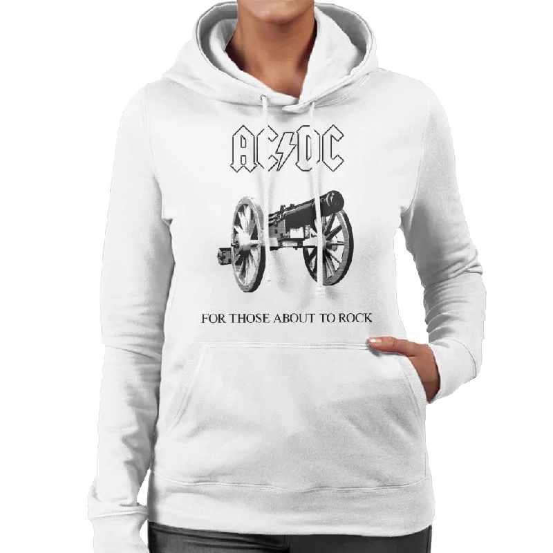 AC/DC For Those About To Rock Women's Hooded Sweatshirt