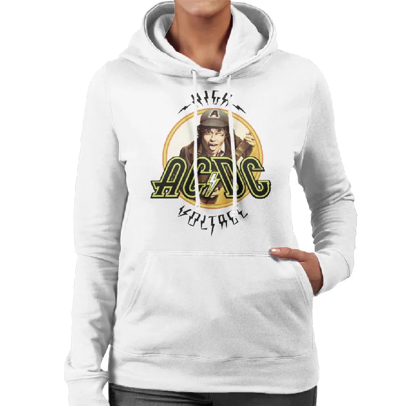 AC/DC High Voltage Angus Young Women's Hooded Sweatshirt