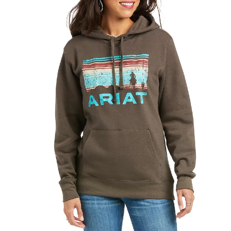 Ariat Women's REAL Arm Logo Graphic Hoodie