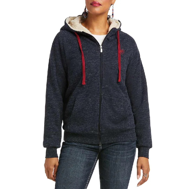 Ariat Women's REAL Sherpa Full Zip Hoodie