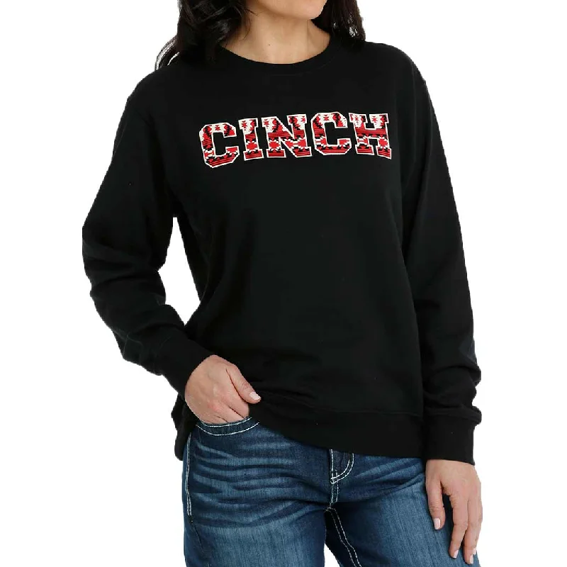 Cinch Women's Fleece Pullover Logo Sweatshirt