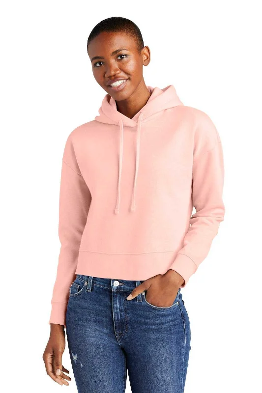 District DT6101 Women's Vit Fleece Hoodie - Rosewater Pink Hoodie Crop Top Short Trendy District DT6101 Women's Vit Fleece Hoodie - Rosewater Pink Hoodie Crop Top Short Trendy