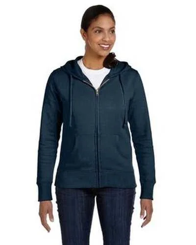 Econscious EC4501 Ladies' Organic Recycled Full-Zip Hooded Sweatshirt - Pacific Hoodie with Hem Applique Textured Unique Econscious EC4501 Ladies' Organic Recycled Full-Zip Hooded Sweatshirt - Pacific Hoodie with Hem Applique Textured Unique