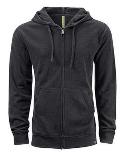Econscious EC5980 Unisex Hemp Hero Full-Zip Hooded Sweatshirt - Washed Black Hoodie Dress Longline Feminine Econscious EC5980 Unisex Hemp Hero Full-Zip Hooded Sweatshirt - Washed Black Hoodie Dress Longline Feminine