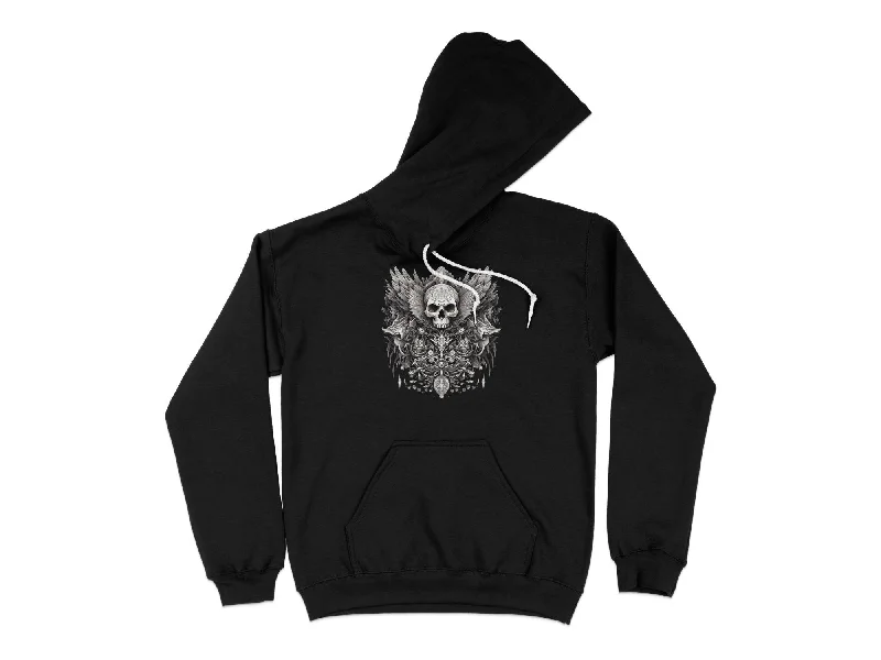 Goth Skull Unisex Hoodie