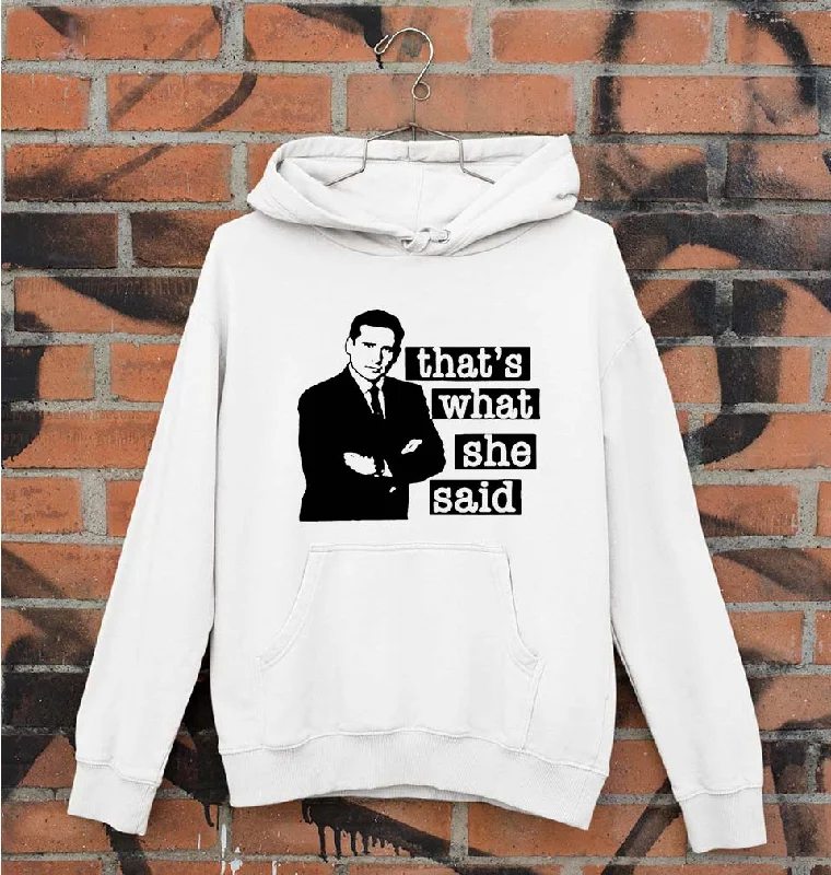 Michael Scott That's What She Said Unisex Hoodie for Men/Women