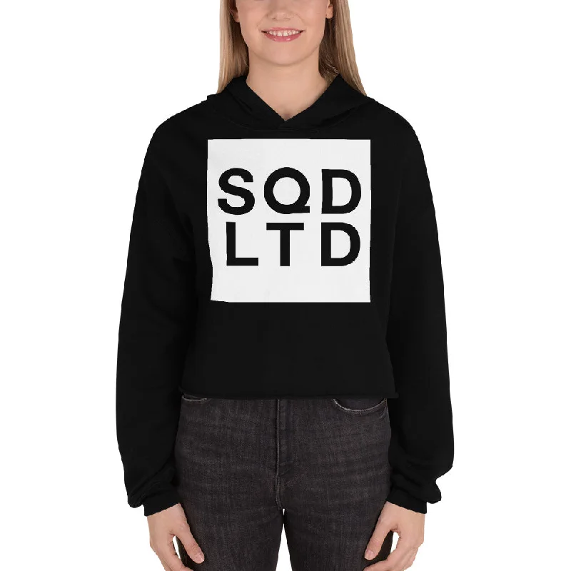 SQDLTD Block Crop Hoodie WL