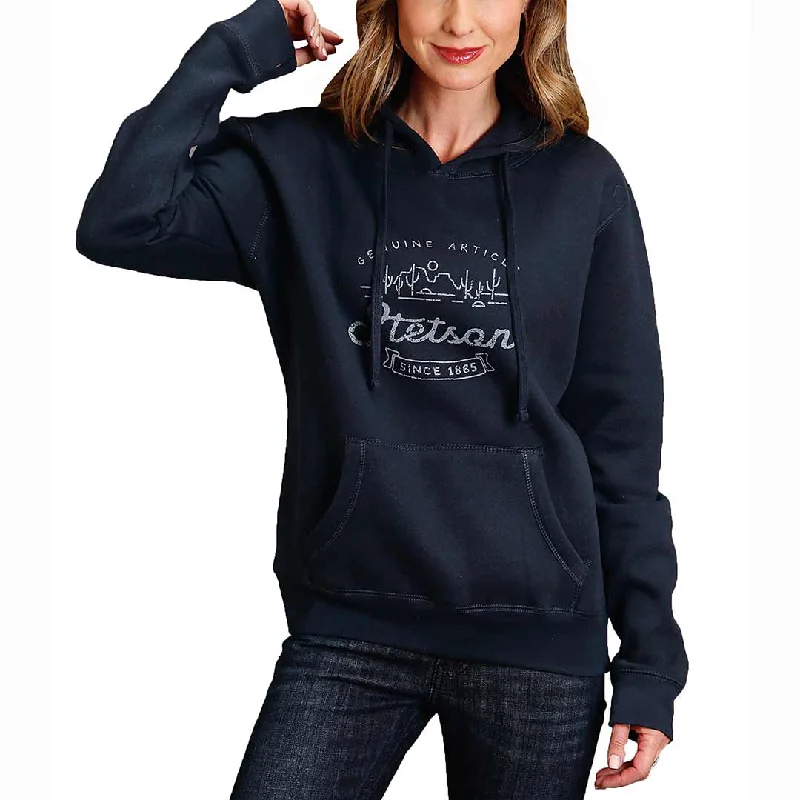 Stetson Women's Script Logo Graphic Hoodie