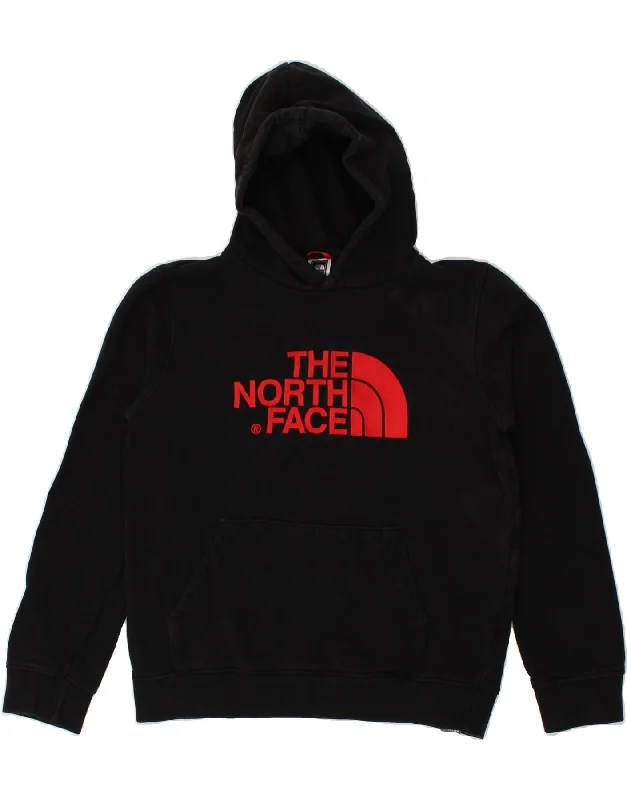 THE NORTH FACE Boys Graphic Hoodie Jumper 14-15 Years XL Black Cotton Hoodie with Ribbed Neckline Snug Warm THE NORTH FACE Boys Graphic Hoodie Jumper 14-15 Years XL Black Cotton Hoodie with Ribbed Neckline Snug Warm