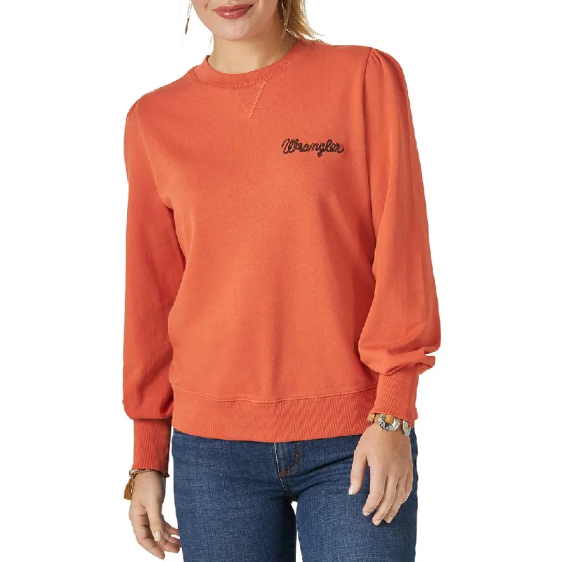 Wrangler Women's Crewneck with Logo Sweatshirt