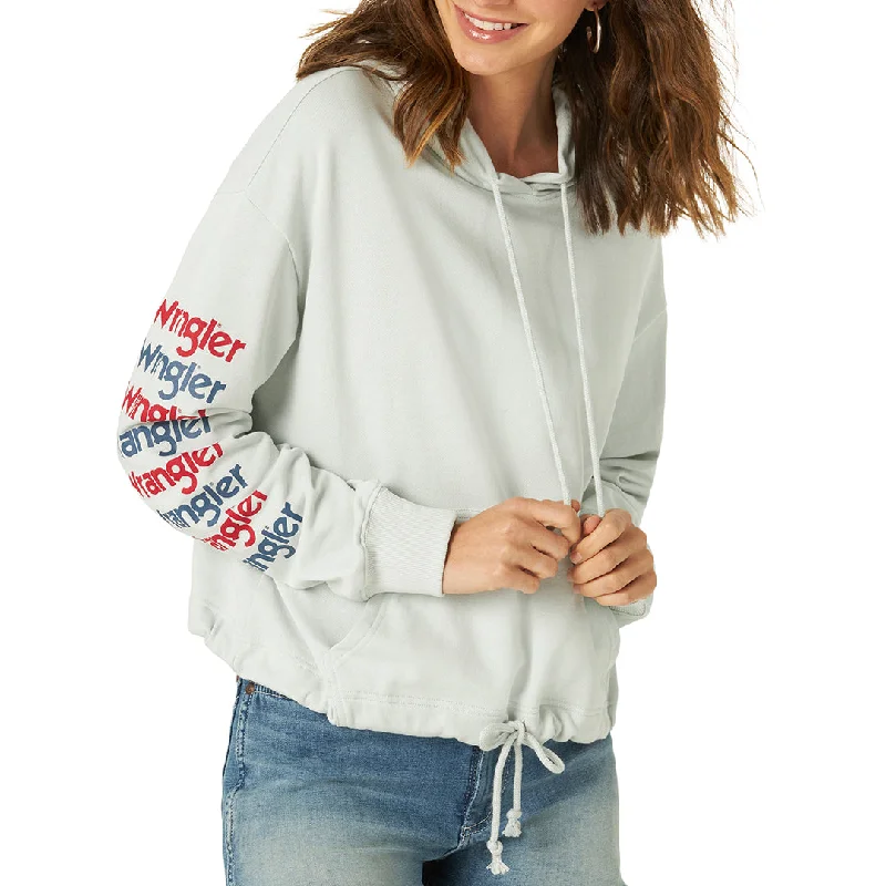 Wrangler Women's Retro Arm Logo Hoodie