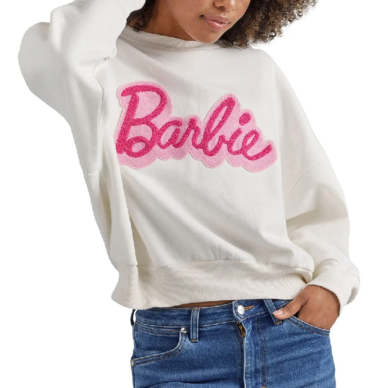 Wrangler X Barbie Women's Relaxed Logo Sweatshirt