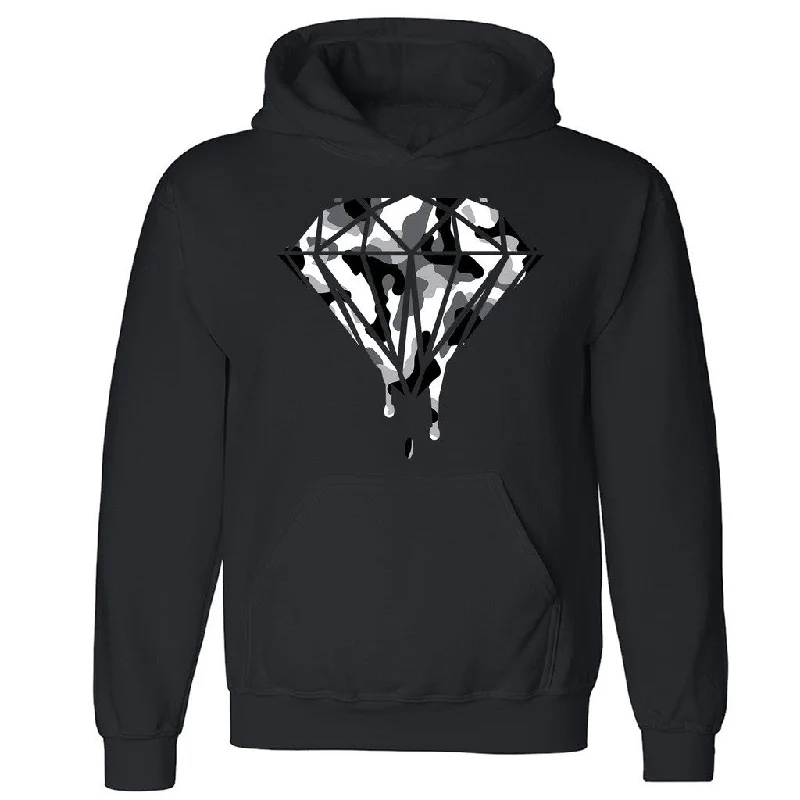 Zexpa Apparelâ„¢ Black and White Camouflage Diamond Unisex Hoodie Dripping Dope Hooded Sweatshirt Hoodie with Earth Tones Natural Calm Zexpa Apparelâ„¢ Black and White Camouflage Diamond Unisex Hoodie Dripping Dope Hooded Sweatshirt Hoodie with Earth Tones Natural Calm