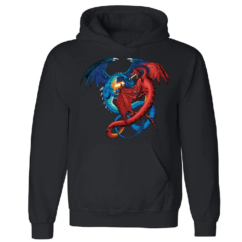 Zexpa Apparelâ„¢ Blue and Red Twin Dragons Unisex Hoodie Cool High Quality Hooded Sweatshirt Hoodie with Camouflage Military Edgy Zexpa Apparelâ„¢ Blue and Red Twin Dragons Unisex Hoodie Cool High Quality Hooded Sweatshirt Hoodie with Camouflage Military Edgy