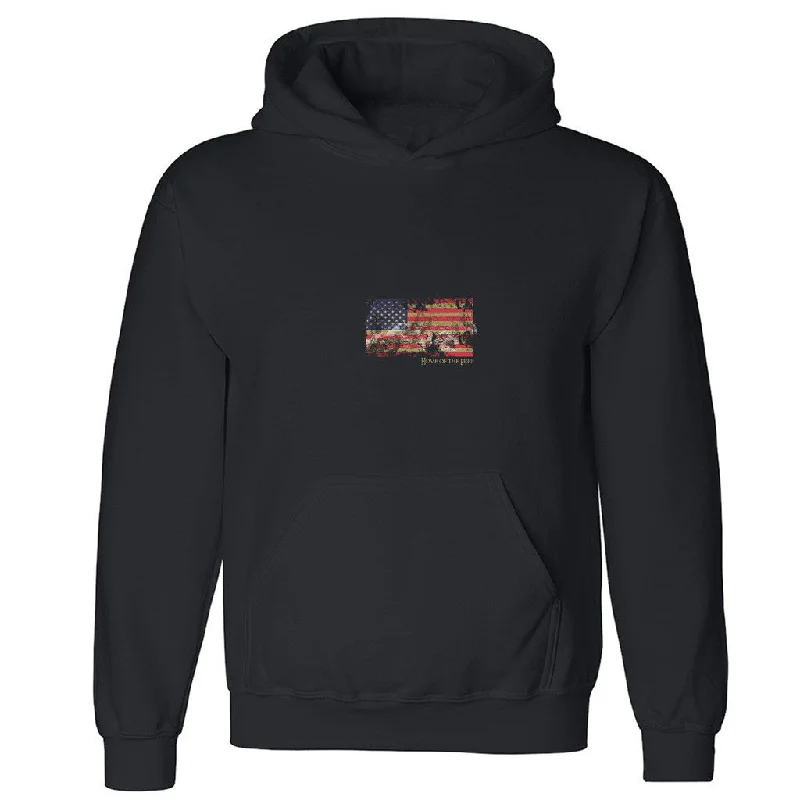 Zexpa Apparelâ„¢ Home Of Free Unisex Hoodie Old Distressed Flag 4th of July Hooded Sweatshirt Hoodie with Relaxed Fit Easy Casual Zexpa Apparelâ„¢ Home Of Free Unisex Hoodie Old Distressed Flag 4th of July Hooded Sweatshirt Hoodie with Relaxed Fit Easy Casual