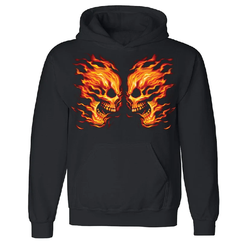Zexpa Apparelâ„¢ Face Of Skull Unisex Hoodie Burning Day Of Dead Muertos Hooded Sweatshirt Hoodie with Earth Tones Natural Calm Zexpa Apparelâ„¢ Face Of Skull Unisex Hoodie Burning Day Of Dead Muertos Hooded Sweatshirt Hoodie with Earth Tones Natural Calm
