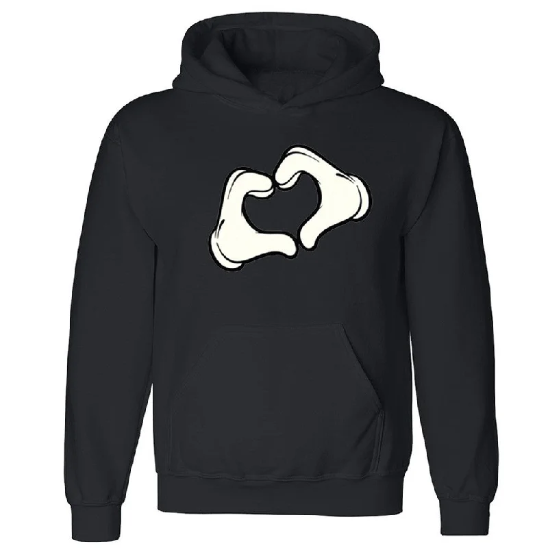 Zexpa Apparelâ„¢ Cartoon Hand Heart Unisex Hoodie Funny Tour Humor Love Hooded Sweatshirt Hoodie with Embroidery Detailed Premium Zexpa Apparelâ„¢ Cartoon Hand Heart Unisex Hoodie Funny Tour Humor Love Hooded Sweatshirt Hoodie with Embroidery Detailed Premium