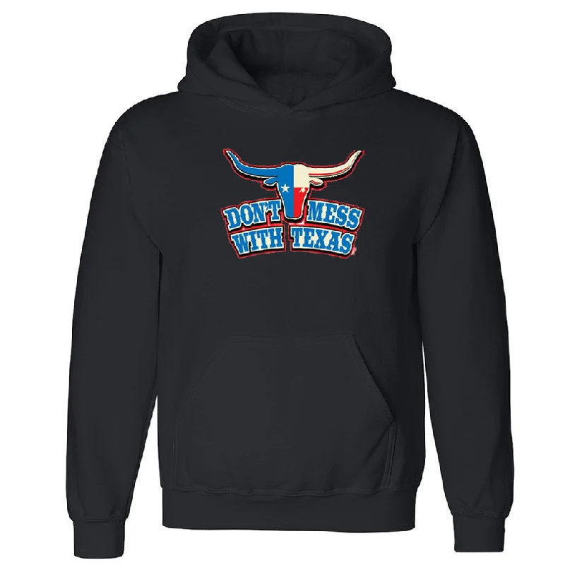 Zexpa Apparelâ„¢ Don't Mess With Texas Unisex Hoodie Bull Skull TX State Hooded Sweatshirt Hoodie with Exposed Zipper Edgy Industrial Zexpa Apparelâ„¢ Don't Mess With Texas Unisex Hoodie Bull Skull TX State Hooded Sweatshirt Hoodie with Exposed Zipper Edgy Industrial